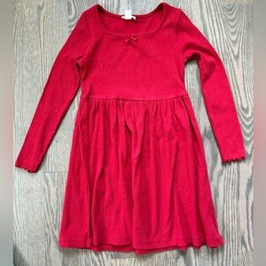 Crewcuts Ribbed Long Sleeve Dress